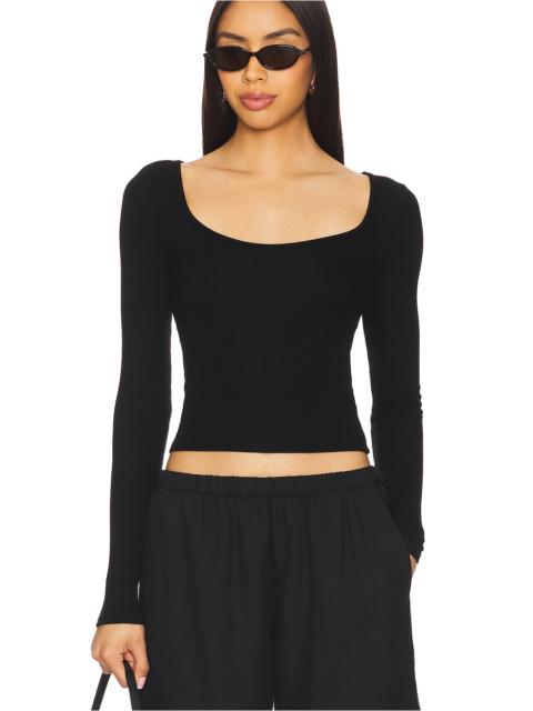 Silk Knit Ballet Top
