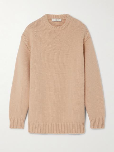 Cotton And Cashmere-blend Sweater