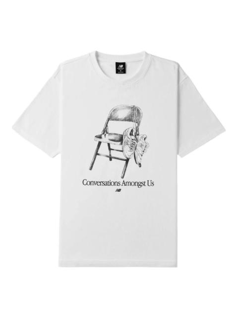 New Balance Conversations Amongst Us Heavyweight T-Shirt 'White' MT21934-WT