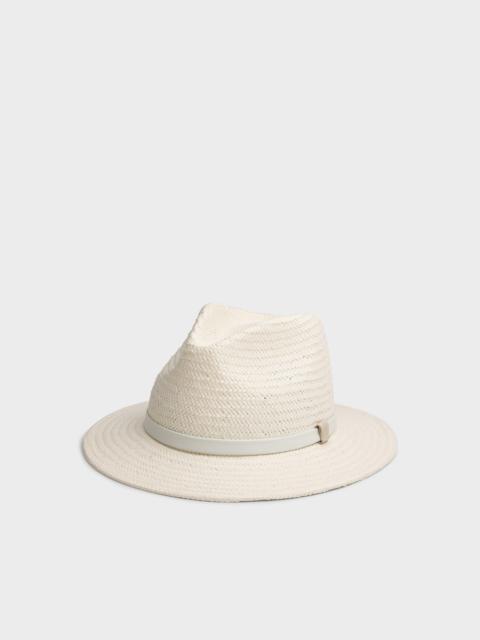 Packable Straw Fedora