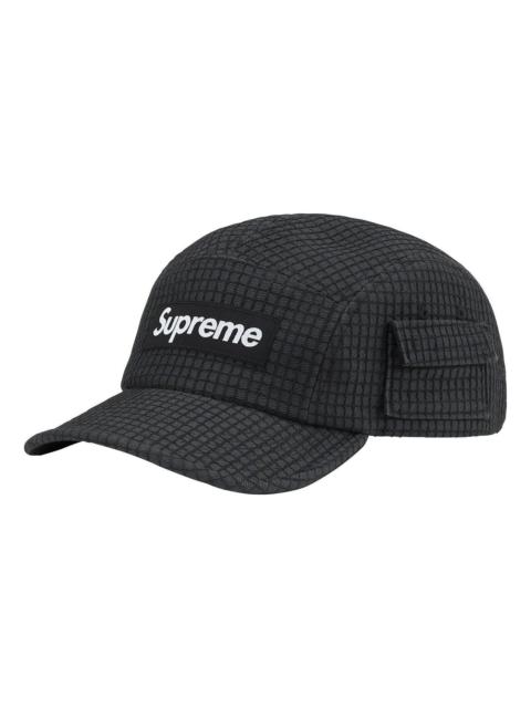 Supreme Denim Ripstop Camp Cap 'Black White' SUP-SS22-750