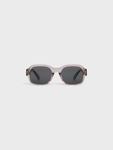 Black Frame 49 Sunglasses in Acetate