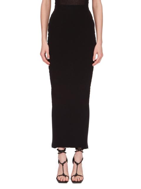 Black Concordians Pillar Maxi Skirt