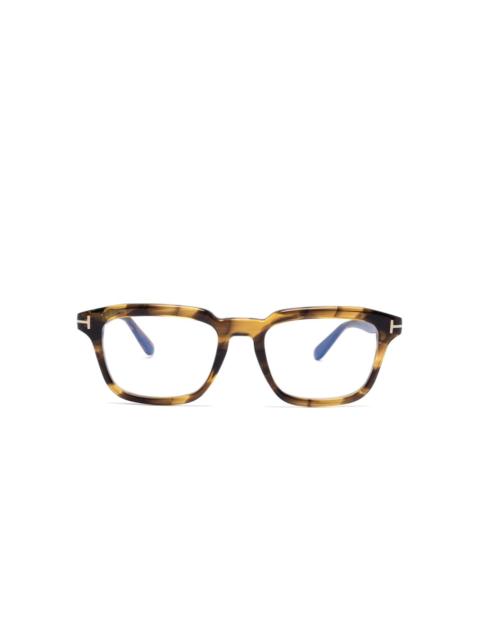 square-frame glasses