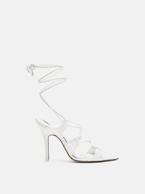 ''RENÈE'' WHITE SANDAL