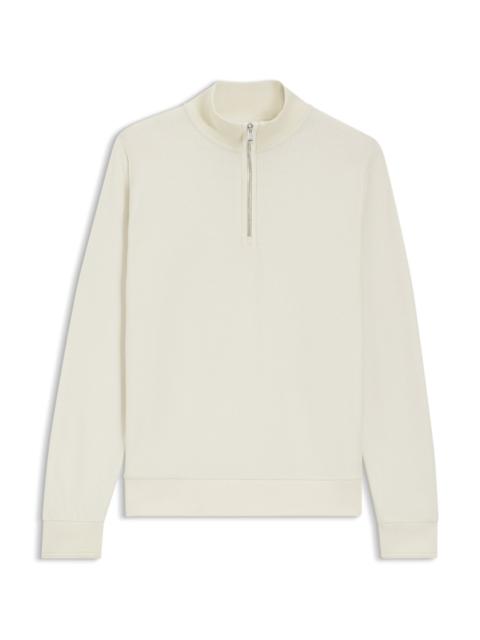 QUARTER-ZIP SWEATSHIRT IN A COTTON BLEND