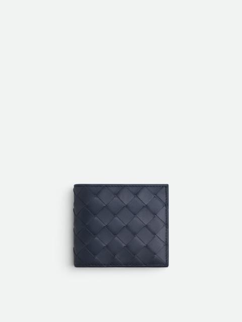 Intrecciato Bi-Fold Wallet With Coin Purse