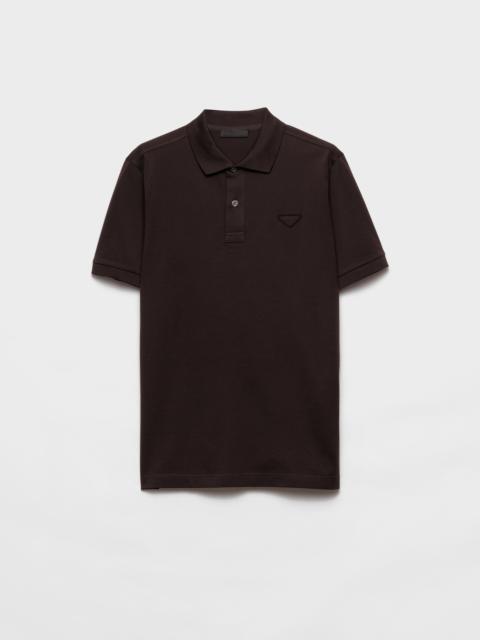 Piqué polo shirt