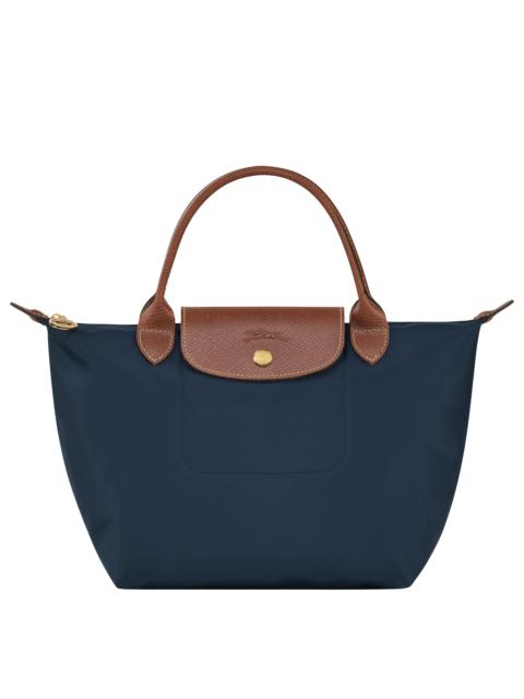 Le Pliage Original S Handbag Navy - Recycled canvas
