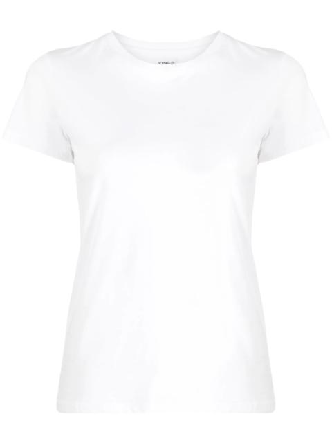 Vince Round-neck Cotton T-shirt