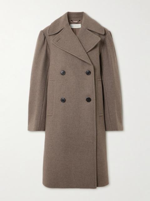 Oversized Wool-blend Double-breasted Coat