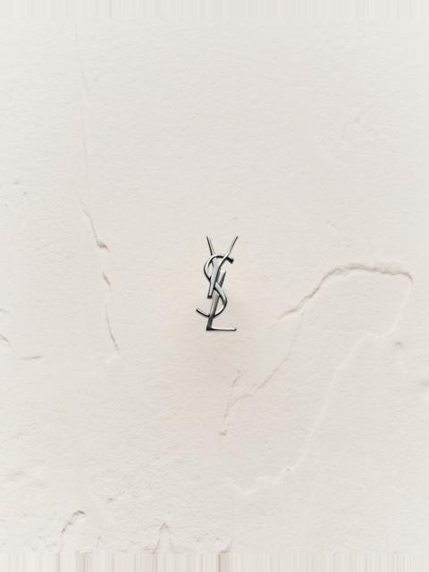 CASSANDRE STUD EARRING IN 18K GREY GOLD