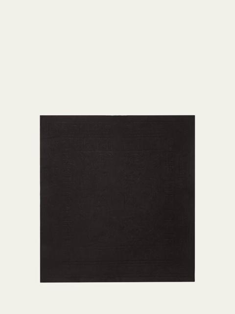 Floral Majolica Silk Foulard