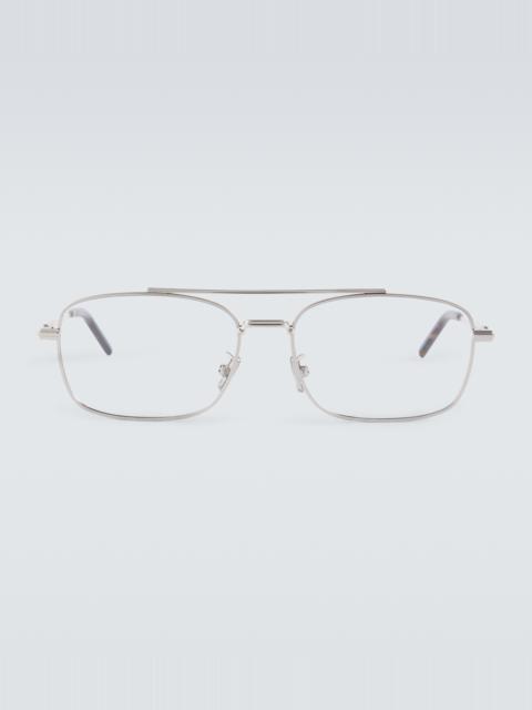 DiorBlackSuitO N2U aviator glasses