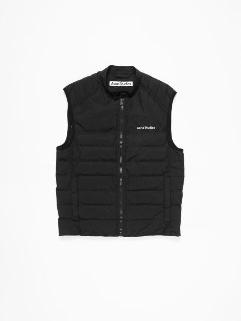 Down gilet - Black