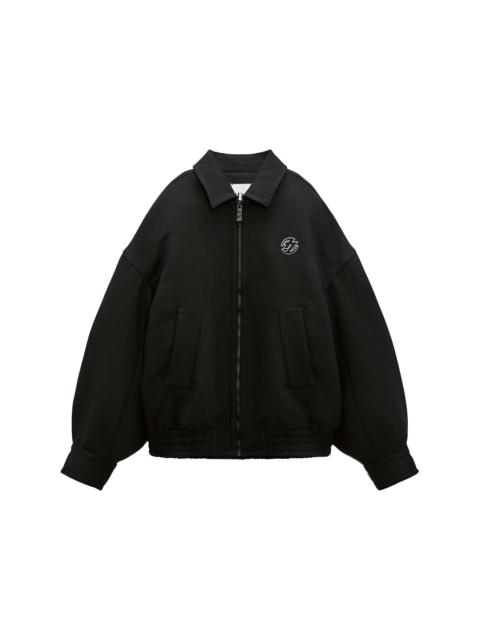 ADER error x Zara Oversized Bomber Jacket Black