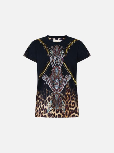 SLIM FIT ROUND NECK T-SHIRT