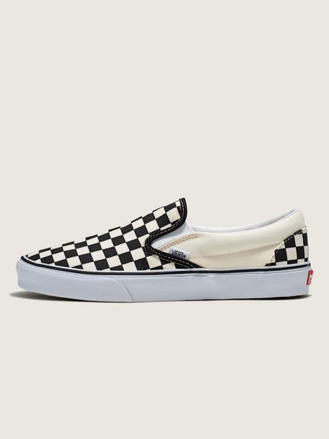 Classic Slip-On Wide Checkerboard Shoe