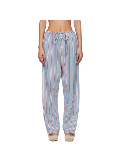 Blue Regatta Stripe Pyjama Pants