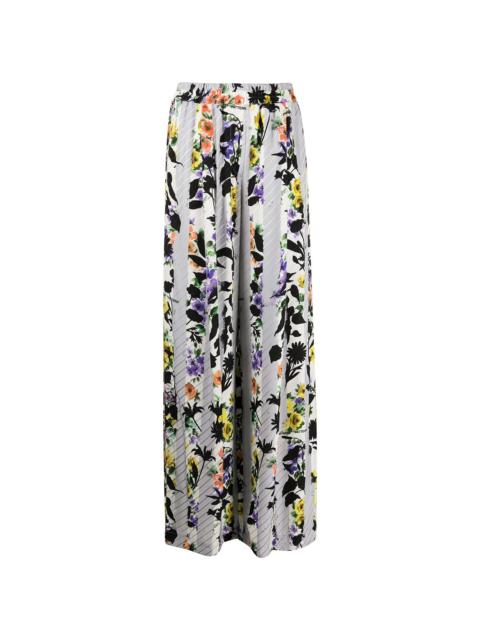 floral-print palazzo pants