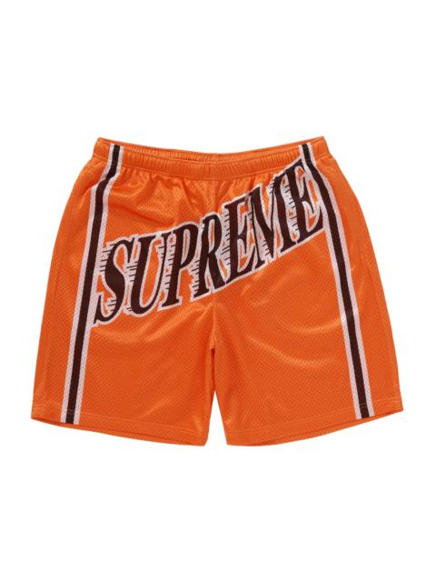 Supreme Slap Shot Mesh Short Orange