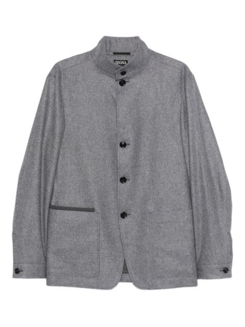 button pockets jacket