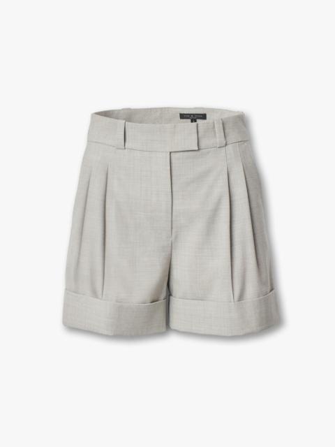 Neila Italian Stretch Wool Shorts