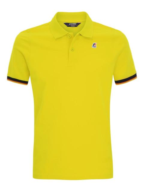 tipped polo shirt