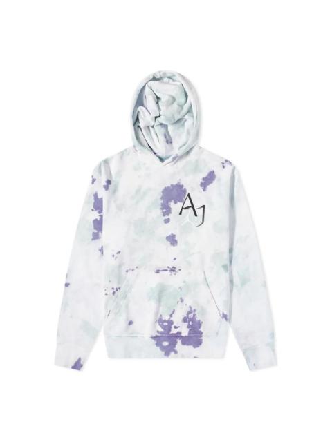 Men's Air Jordan Sport DNA Kangaroo Pocket Tie Dye Logo Gray Purple DM1410-366