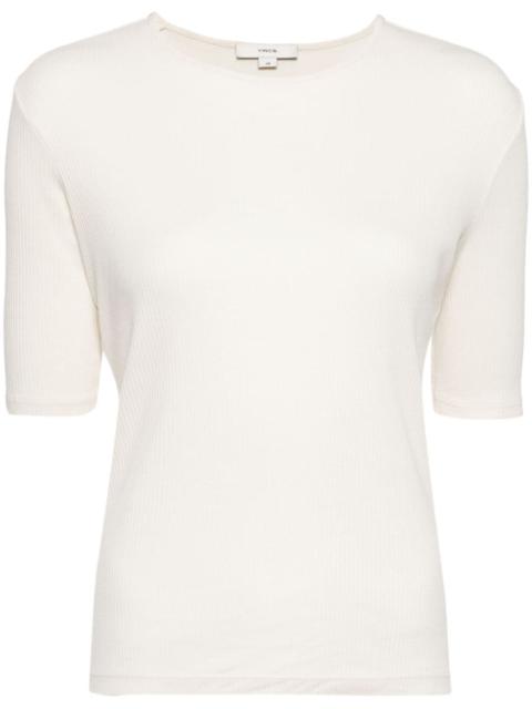 cotton ribbed T-shirt