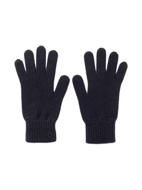 Men's Cashmere Navy Gloves