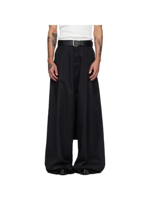 Black Lowline Trousers
