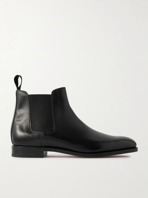 Lawry Leather Chelsea Boots Black