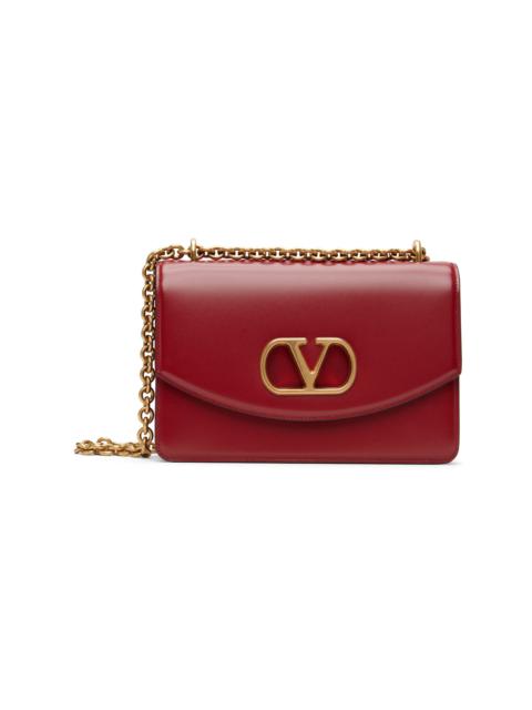 Red Vain Shoulder Bag