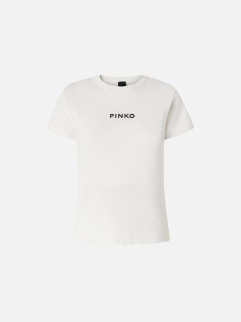 SHORT-SLEEVED T-SHIRT WITH EMBROIDERED LOGO