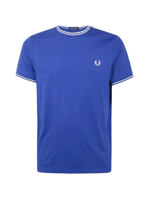 logo-embroidered T-shirt