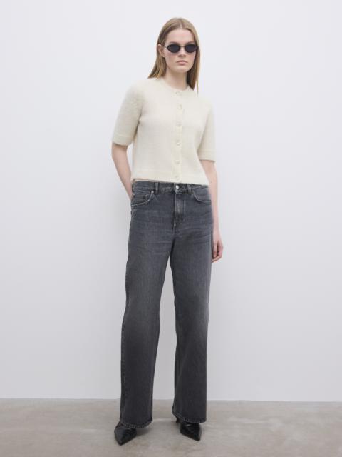 Brushed Cardigan top