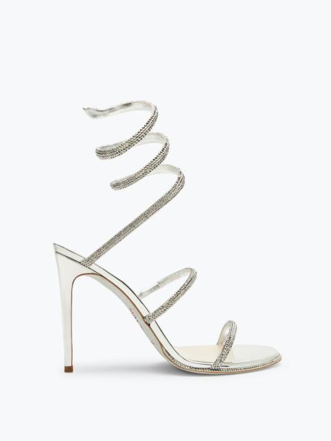 Cleo Crystal Silver Sandal 105