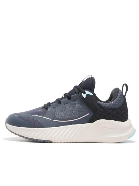 (WMNS) Li-Ning Sport Leisure 'Navy Grey White' AGLR236-2