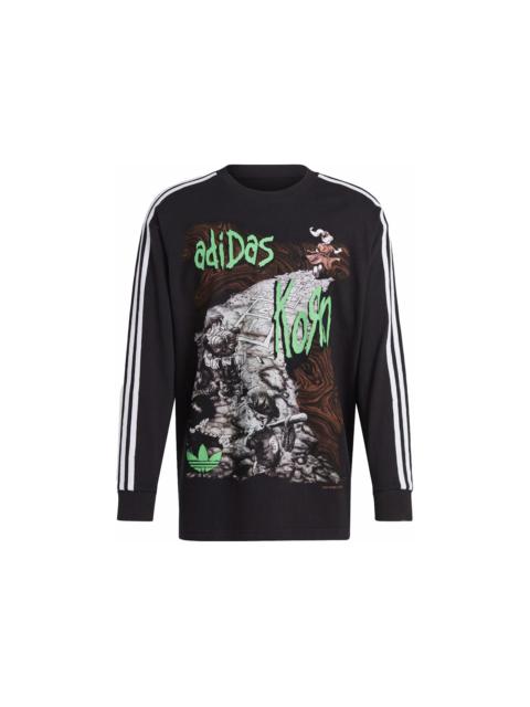 adidas x KoRn Long Sleeve Shirt Black