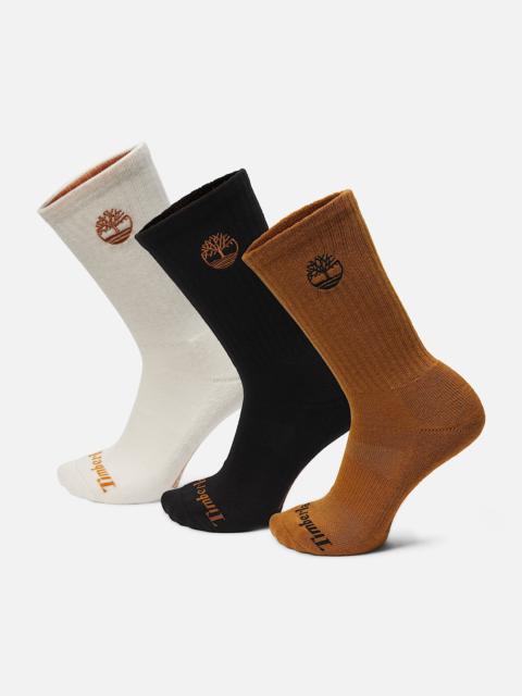 Newmarket 3-Pack Half Cushion Crew Sock