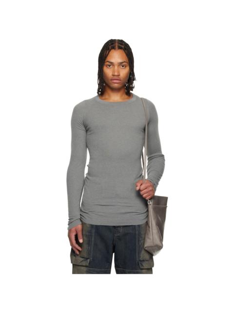 Gray Concordians Rib LS T-shirt