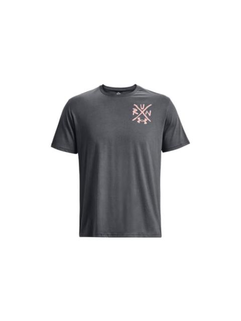 Under Armour Run Like Hell Graphic T-shirt 'Pitch Grey' 1376972-012