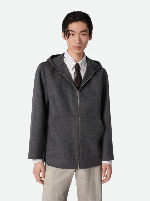 Double Face Wool Hoodie
