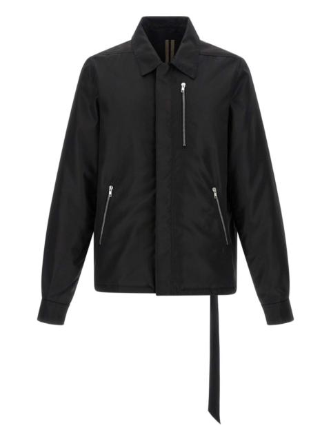 zip-front shirt-collar shirt jacket