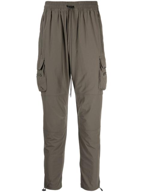 drawstring-waistband track pants