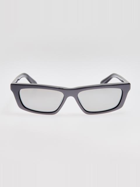 Trapezi Sunglasses in Metallic Gunmetal