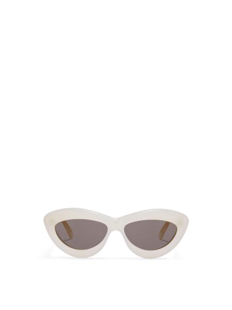 Cateye sunglasses in acetate