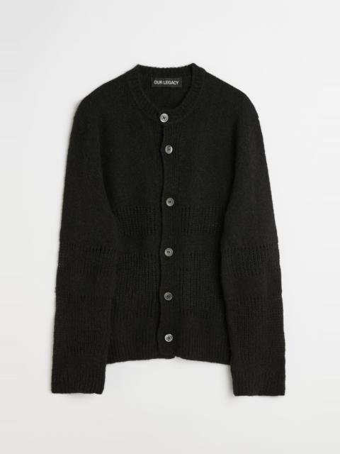 Opa Cardigan Licorice Misty Alpaca