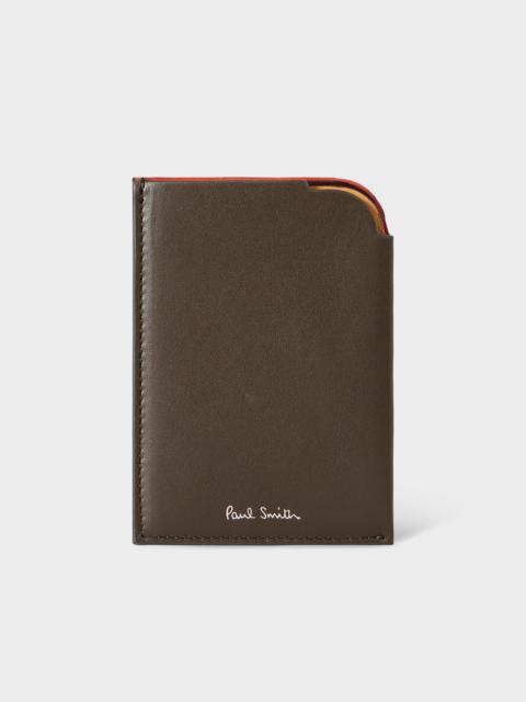 Brown Leather Card Holder
